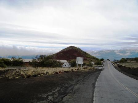 Drive to Mauna Kea Telescope Visitor Center
