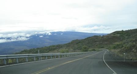 Drive to Mauna Kea Telescope Visitor Center