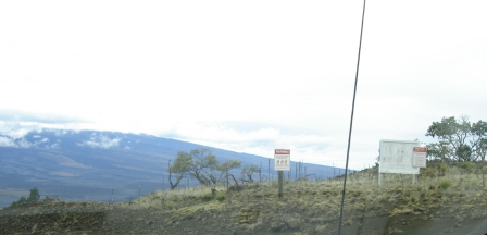 Drive to Mauna Kea Telescope Visitor Center