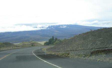 Drive to Mauna Kea Telescope Visitor Center