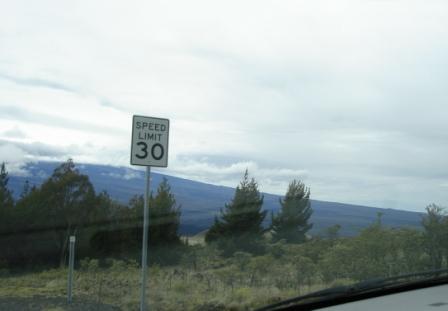 Drive to Mauna Kea Telescope Visitor Center