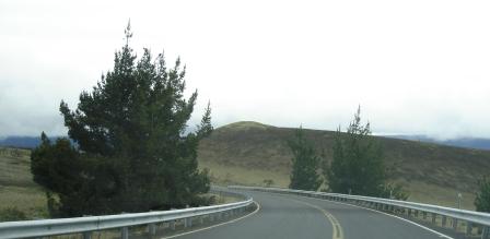 Drive to Mauna Kea Telescope Visitor Center