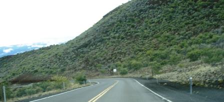 Drive to Mauna Kea Telescope Visitor Center