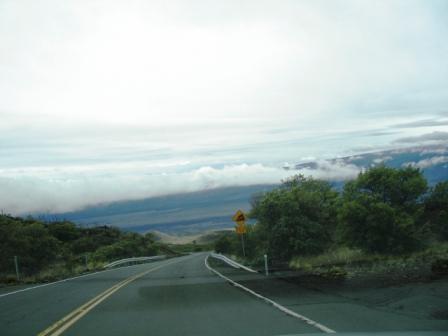Drive to Mauna Kea Telescope Visitor Center