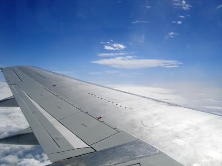 Air flight to Hawaii